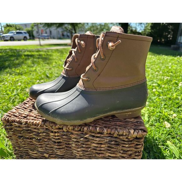 Women's Sperry Duck Boots Size 9 - Picture 4 of 7